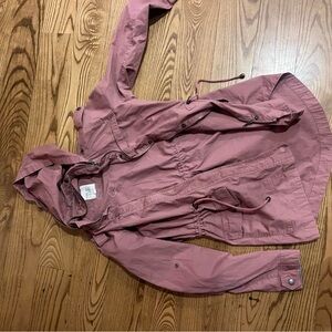 Thread & Supply Mauve Zip-Up Jacket